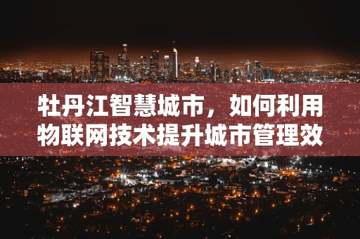 牡丹江智慧城市，如何利用物联网技术提升城市管理效率？