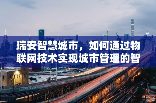 瑞安智慧城市，如何通过物联网技术实现城市管理的智能化升级？