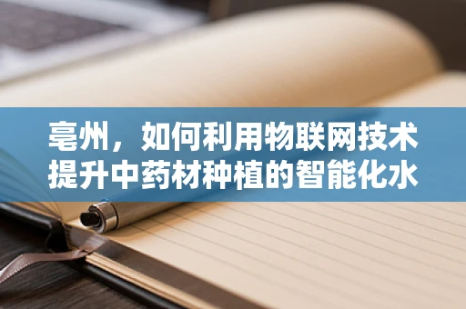 亳州，如何利用物联网技术提升中药材种植的智能化水平？