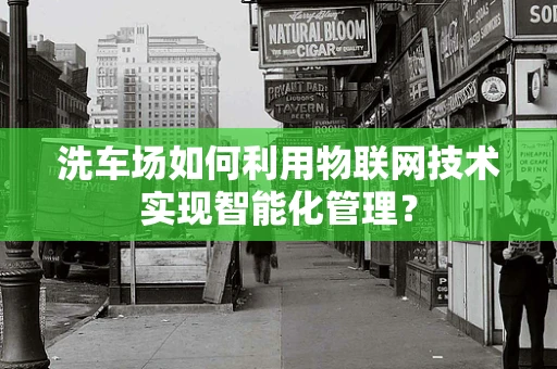 洗车场如何利用物联网技术实现智能化管理？