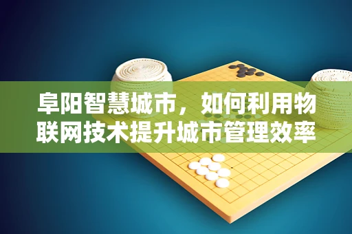 阜阳智慧城市，如何利用物联网技术提升城市管理效率？