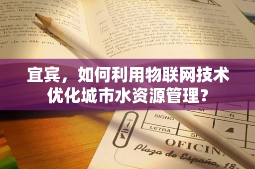 宜宾，如何利用物联网技术优化城市水资源管理？