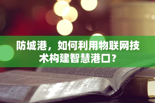 防城港，如何利用物联网技术构建智慧港口？