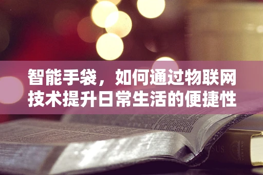 智能手袋，如何通过物联网技术提升日常生活的便捷性？