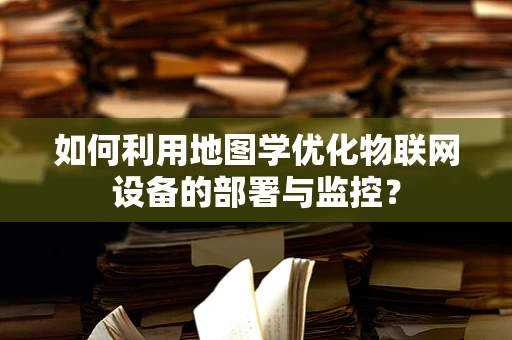 如何利用地图学优化物联网设备的部署与监控？