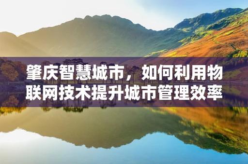 肇庆智慧城市，如何利用物联网技术提升城市管理效率？