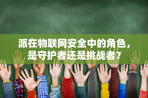 派在物联网安全中的角色，是守护者还是挑战者？