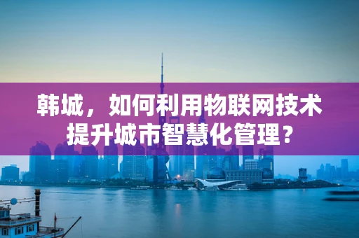 韩城，如何利用物联网技术提升城市智慧化管理？