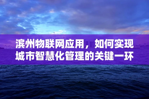 滨州物联网应用，如何实现城市智慧化管理的关键一环？