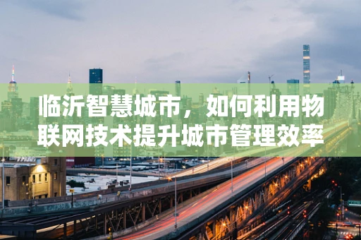 临沂智慧城市，如何利用物联网技术提升城市管理效率？