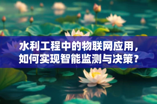 水利工程中的物联网应用，如何实现智能监测与决策？